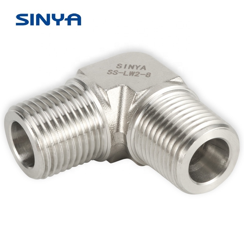 Suppliers Stainless Steel Tube Fittings Forged High Pressure Pipe Fittings 1/4