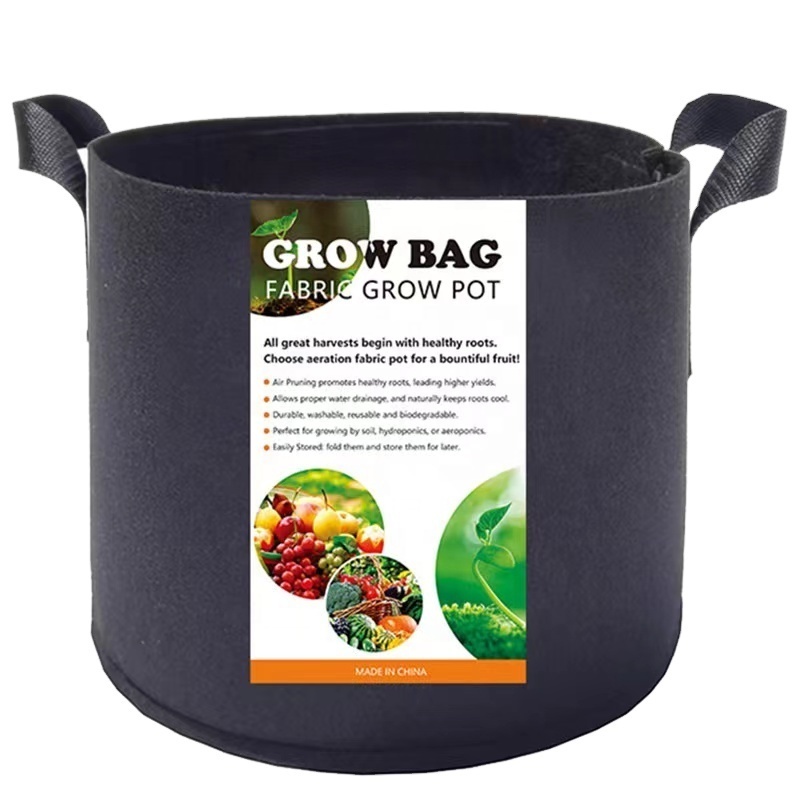 1 3 5 7 10 20 30 50 100 Gallon Garden Plants Felt Fabric Plant Grow Bags Plant Fabric Pots