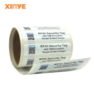 Printable Barcode Sticker Uhf Rfid Retail Label  RF Soft Tag For Super Market EAS System Inventory Management