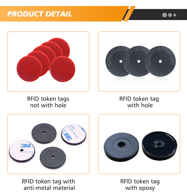 125khz em rfid checkoint guard tour tags for security patrol system ...