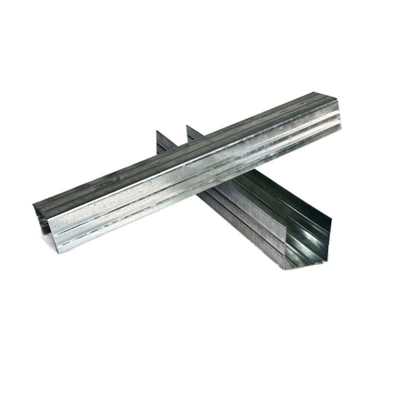 Light gauge steel CD UD channels gtalvanized steel ceiling and drywall profiles furring channel