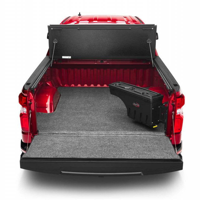 Indeed Camping Universal Black with Lock Single Cab Storage Swing Case Truck Tool Box