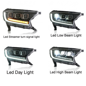 Hot Sale led Headlights for car For Ford Ranger T7/T8 2015-2021 Car Light