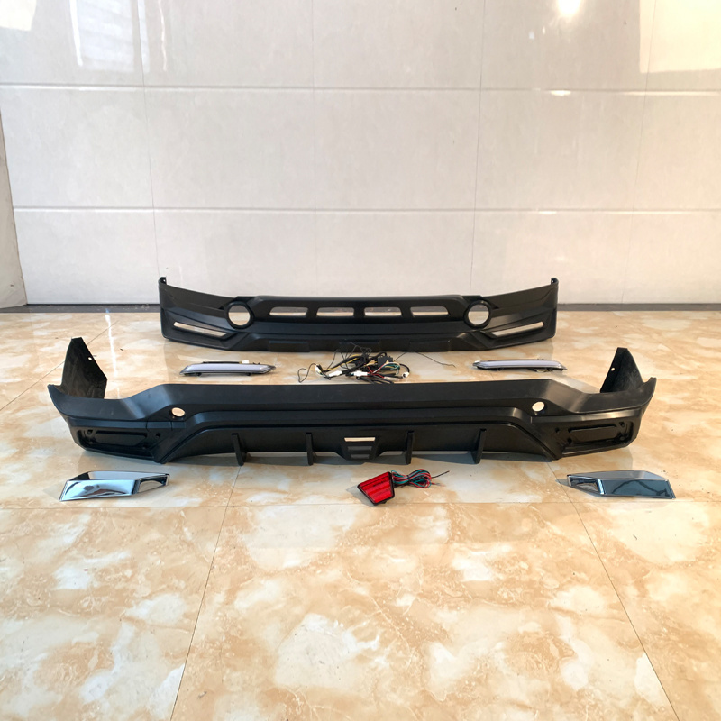 Stable Type 4x4 Car Upgrade Body Kit For Mitsubishi Xpander 2020 Front and Rear Bumpers Body Kit