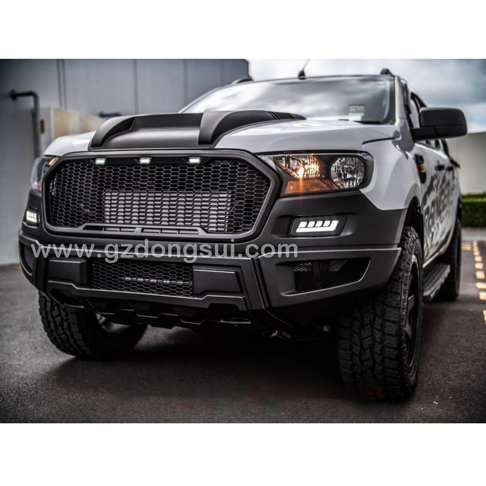 Car Accessories Facelift kit Body Kits for Ford Ranger Upgrade Raptor Front Bumper Grills