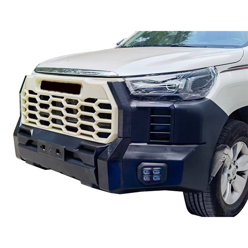 Auto Parts Front Rear Bumper Facelift Kit Body Kits for Toyota Hilux 2015-2019 Change Tundra