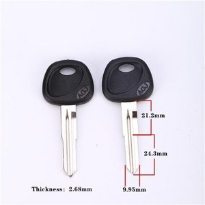 XinYe Wholesale High quality Custom Uncut Universal Brass Car Key Blank Car Remote Key