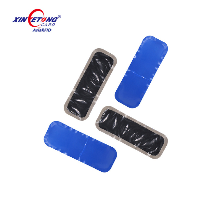 860 960mhz Rubber UHF Tire Tag RFID Tyre chip sticker for Vehicle management UHF RFID Tyre label