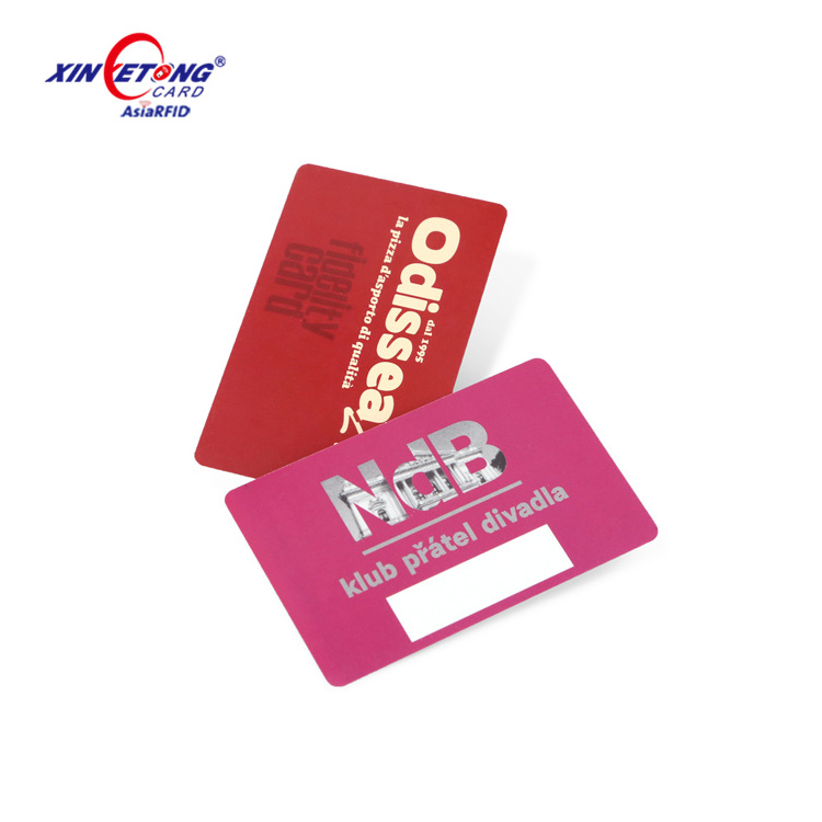 CR80 PVC Plastic Membership Card Gift card VIP Loyalty Card