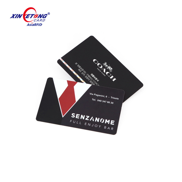 CR80 PVC Plastic Membership Card Gift card VIP Loyalty Card