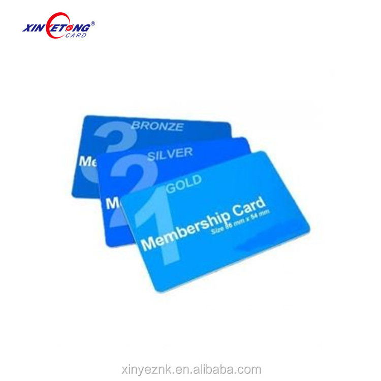 Plastic loyalty membership gift cards accept paypal