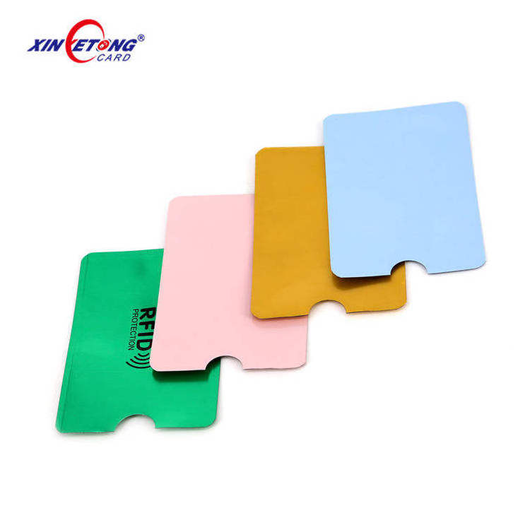 2023 RFID Waterproof Credit Card Holder Aluminum RFID Blocking Card