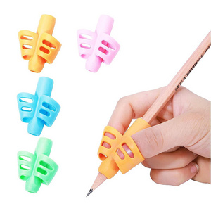 Xinyiart Pen Grips for Kids Handwriting for Preschool,Silicone Pencil Holder Pen Writing Aid Grip School Supplies for Kids