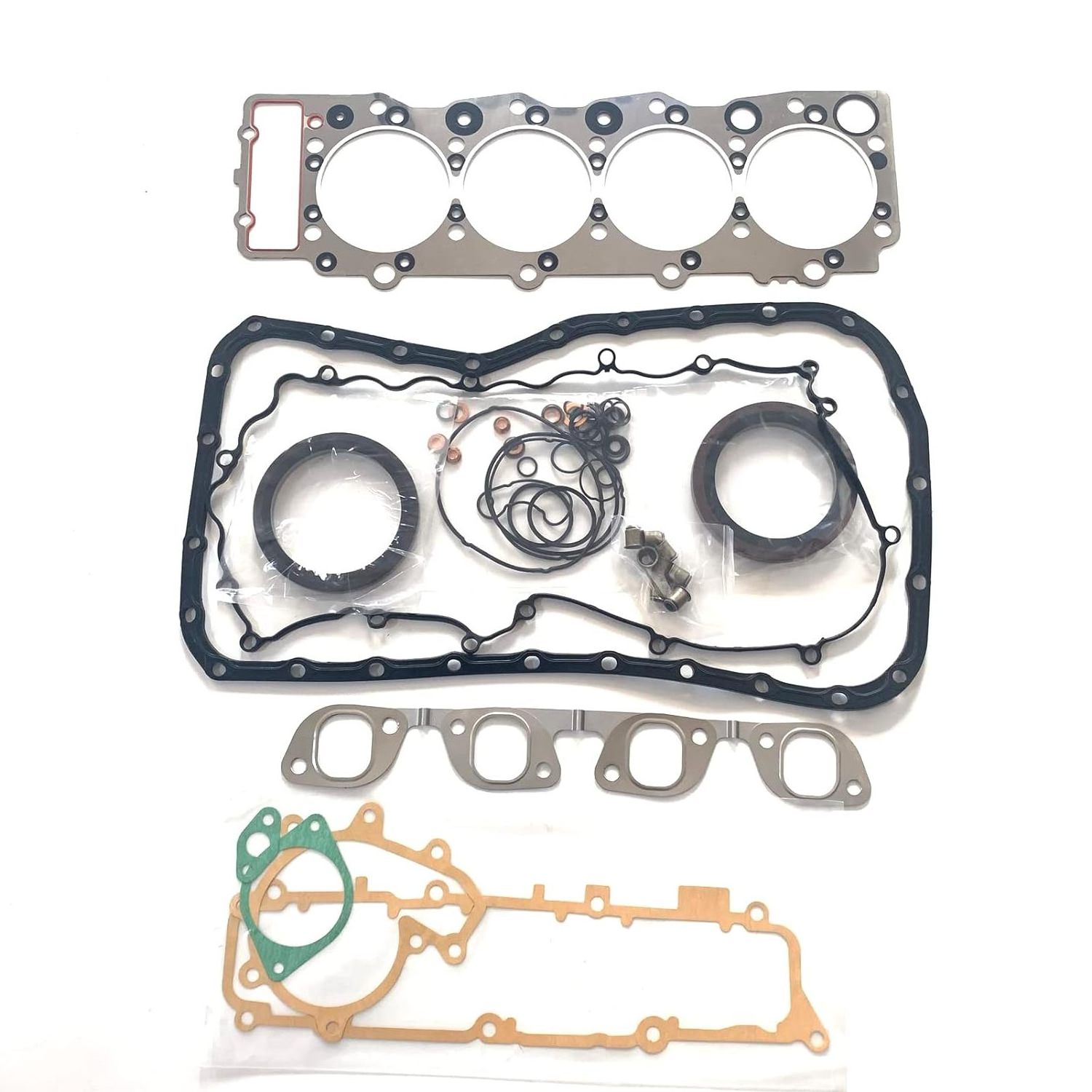 4HF1 Engine Overhaul Gasket Kit for Isuzu NKR NPR 4.3L Diesel WPN400 NKR66 Truck Head Gasket Set For Hiace 1KZ-TE 3.0 liter