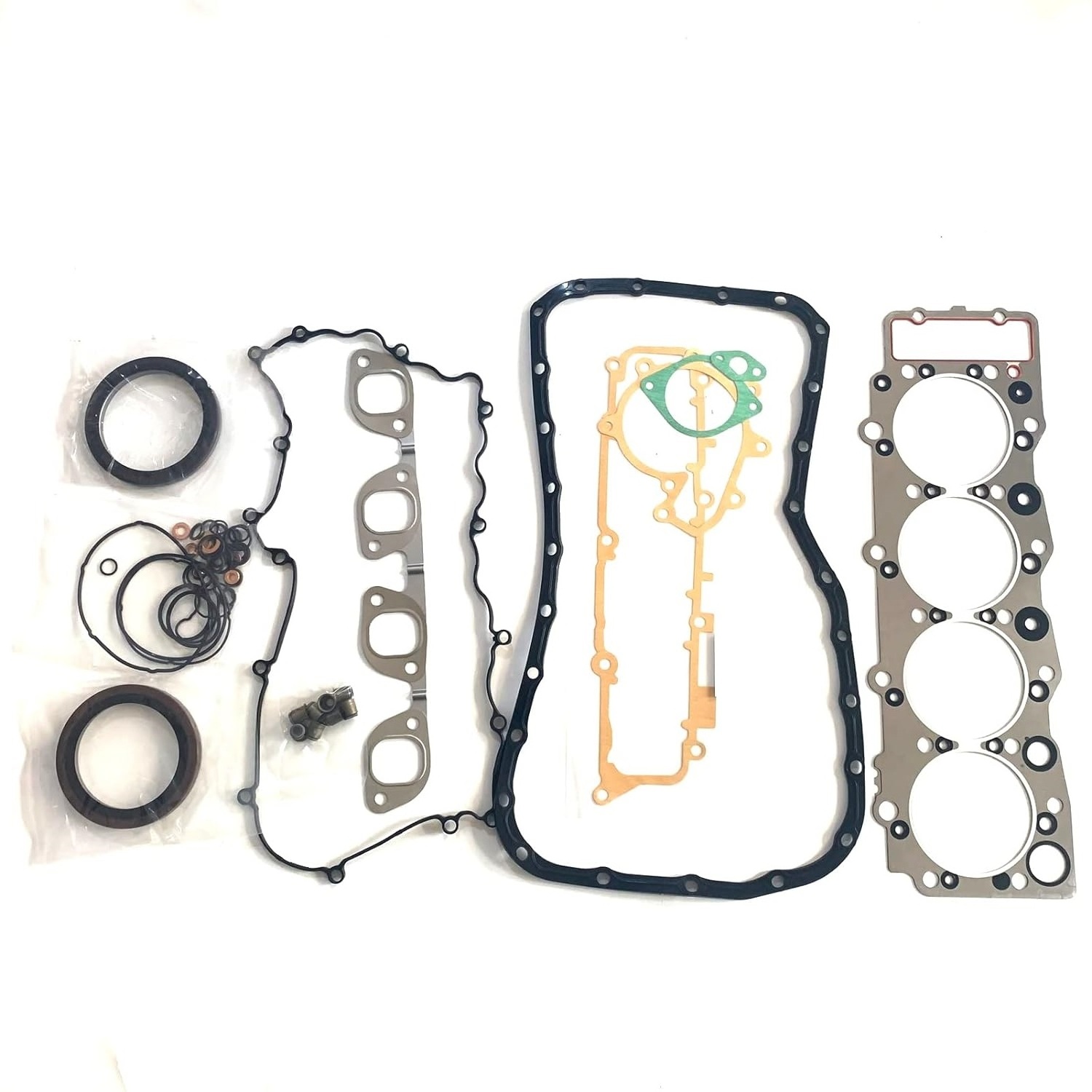 4HF1 Engine Overhaul Gasket Kit for Isuzu NKR NPR 4.3L Diesel WPN400 NKR66 Truck Head Gasket Set For Hiace 1KZ-TE 3.0 liter