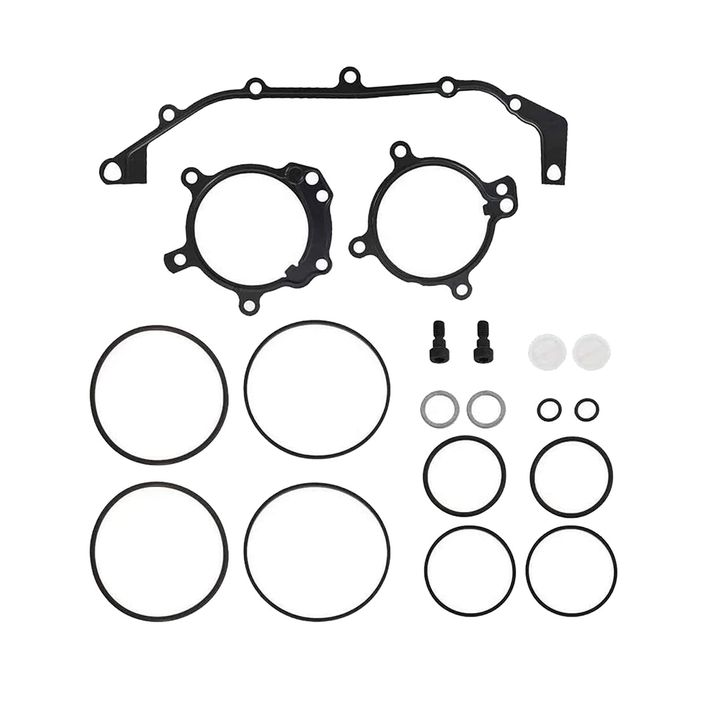 Dual Vanos O Ring Seal Rebuild Kit with Gasket Replacement for E36 E46 E53 E60 E83 E85 M52tu M54 M56 6 CYL Engine