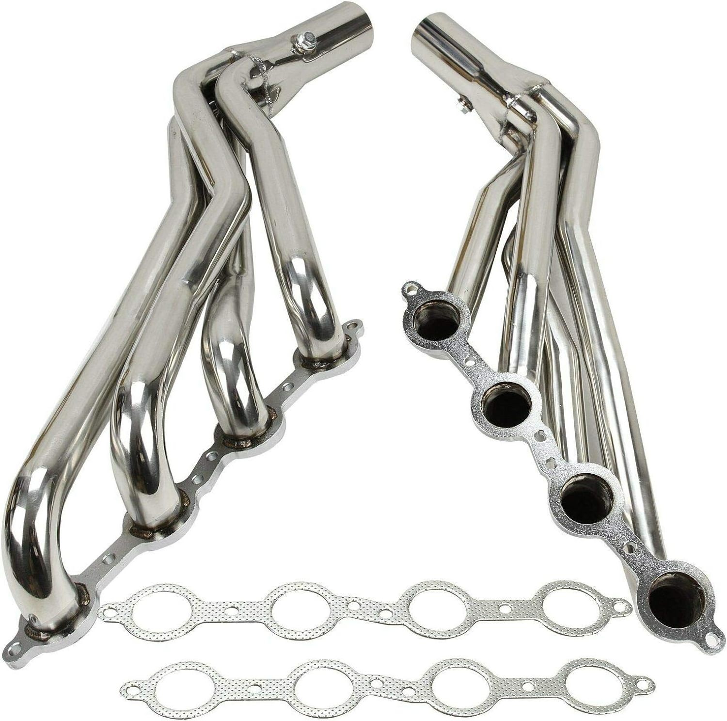 Exhaust Manifold Gasket Kit Stainless Steel Long Tube Headers 1 3/4