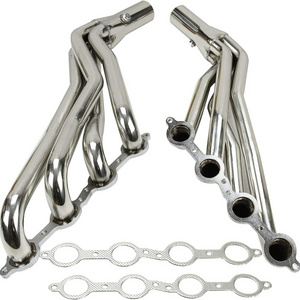 Exhaust Manifold Gasket Kit Stainless Steel Long Tube Headers 1 3/4" Conversion LS Swap for Chevy C10 LS Truck LS1 LS2 LS3 LS6