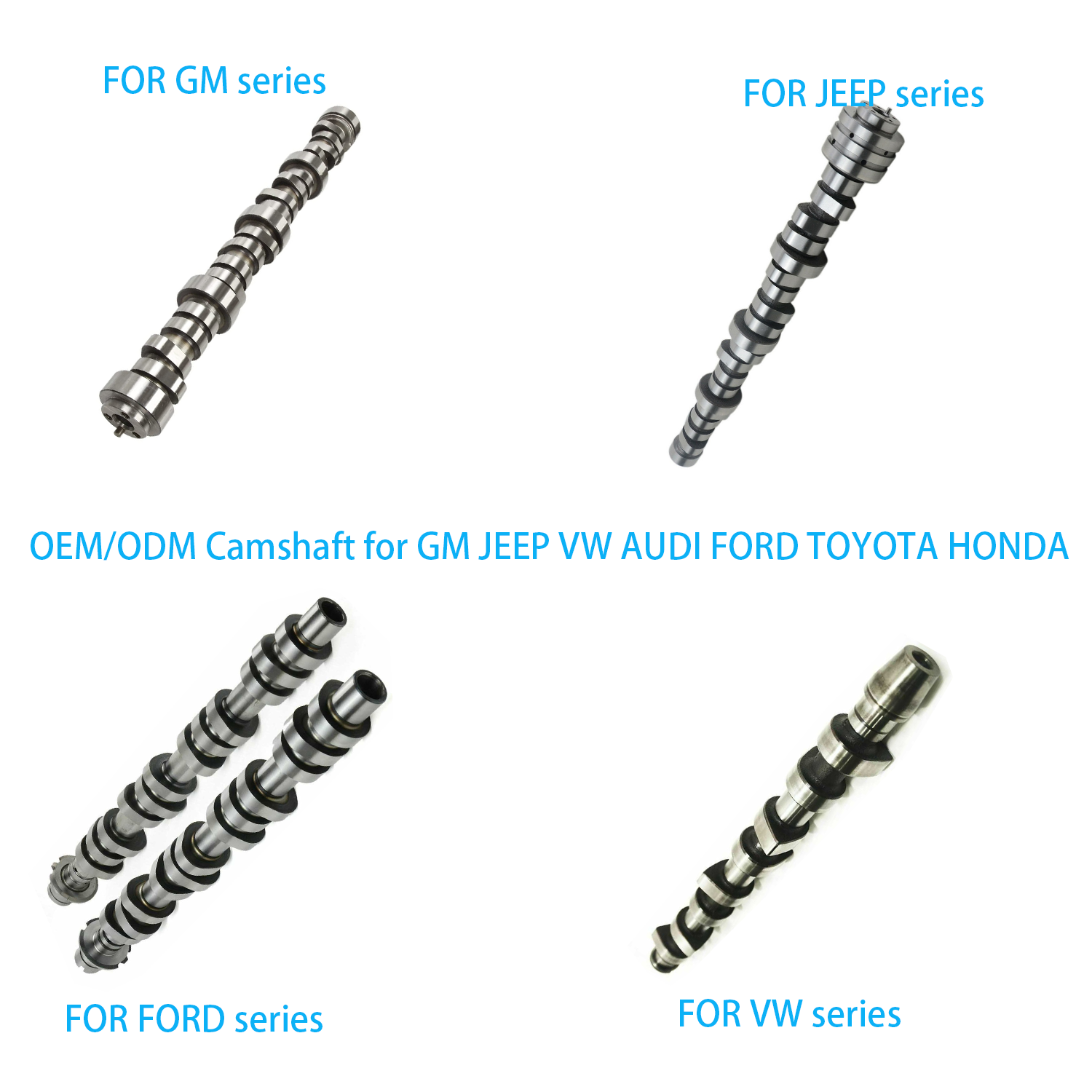 Automotive Camshaft 13001-23000 1300123000 Compatible with Nissan Engine LD20