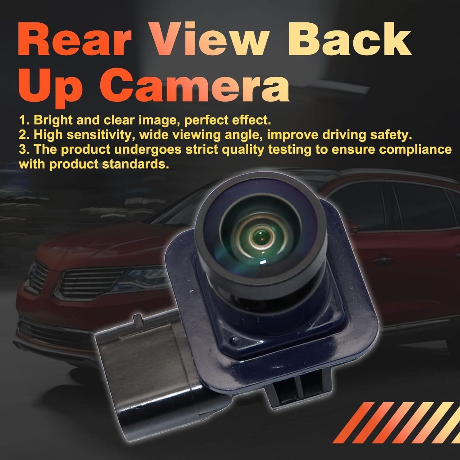 EP5Z19G490A Rear View Camera Back Up Safety Camera for Lincoln MKZ 2013 2014 2015 2016 DP5Z-19G490-A DP5Z-19G490-A EP5Z-19G490-A