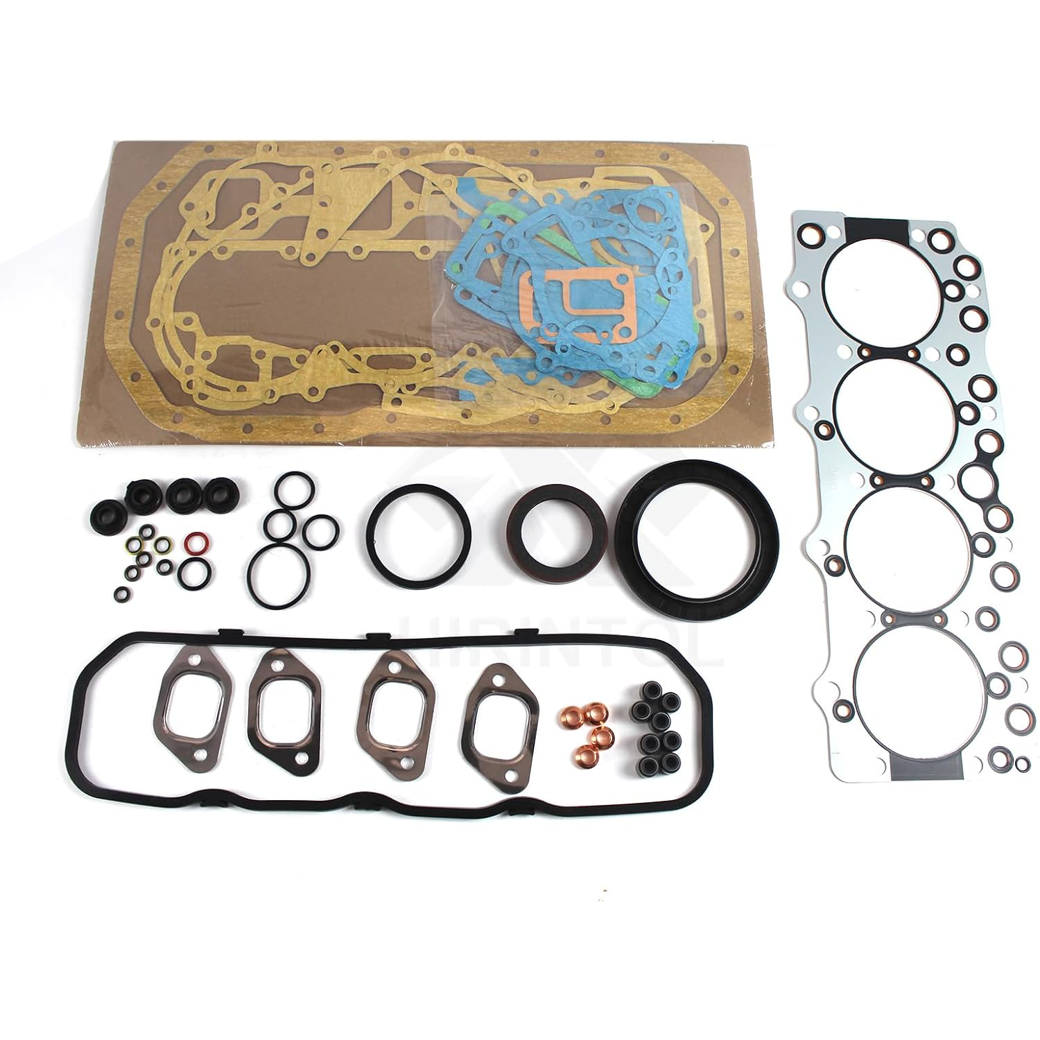 4BC2 4BC2T Engine Full Gasket Kit Head Gasket Set Z-5-87810-460-1 For Isuzu Iseki SX65 T6010 Tractor NPR ELF Truck Engine Repair