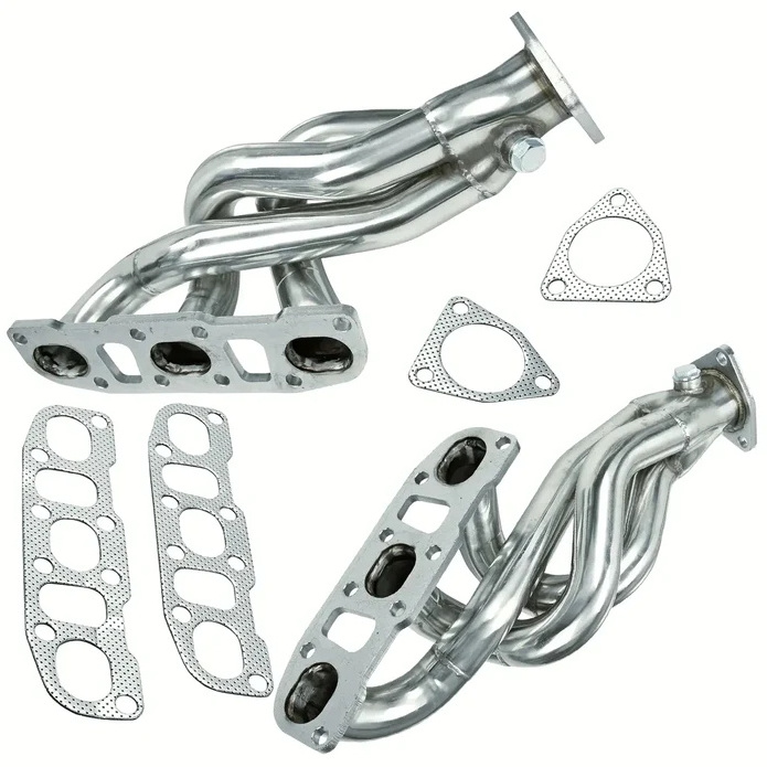 Exhaust Manifold Gasket Kit Stainless Steel Exhaust Manifold Header For 2003-2007 3.5L Nissan Infiniti 350Z/G35/Z33 V6 VQ35DE