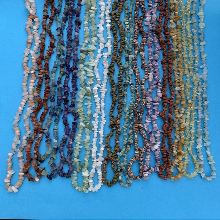 Irregular Chips Stone Beads Natural Gemstone Chip Beads gravel Crystals And Stone Lapis Lazuli Turquoise For Making Bracelet