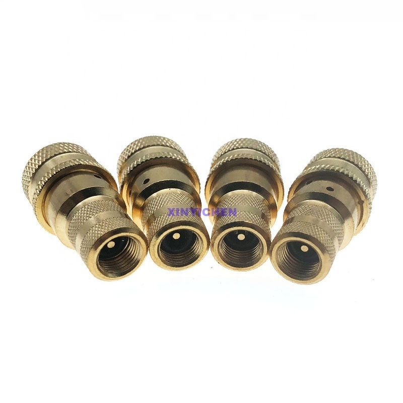 Offroad tire deflator brass Air down tyre deflators accessories universal for car truck motorcycle and ATV tires