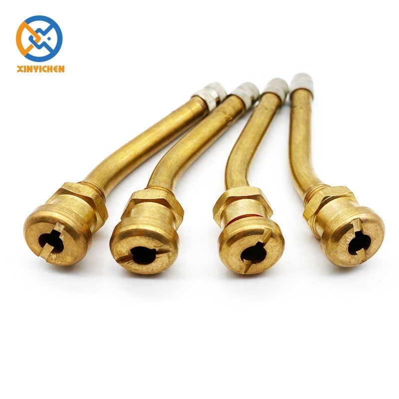 V3-20-7 car truck tire valve china supplier tractor brass bend angle valve V3.20.7