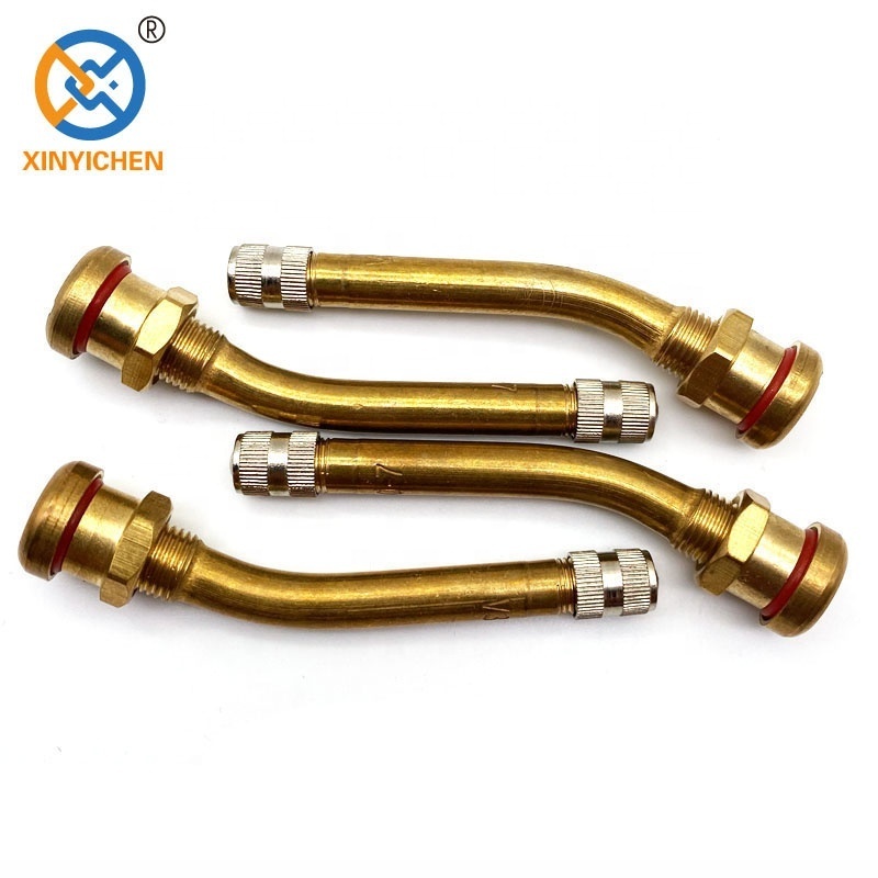 V3-20-7 car truck tire valve china supplier tractor brass bend angle valve V3.20.7