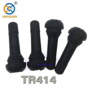 Rubber TR414 Car Wheel Snap In Tubeless Tire Tyre Valve Stem