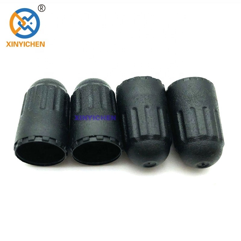 Black Rubber Tire Valve Stem Long Caps for TR20008 TPMS Valve Tire Cap