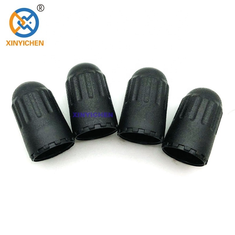 Black Rubber Tire Valve Stem Long Caps for TR20008 TPMS Valve Tire Cap