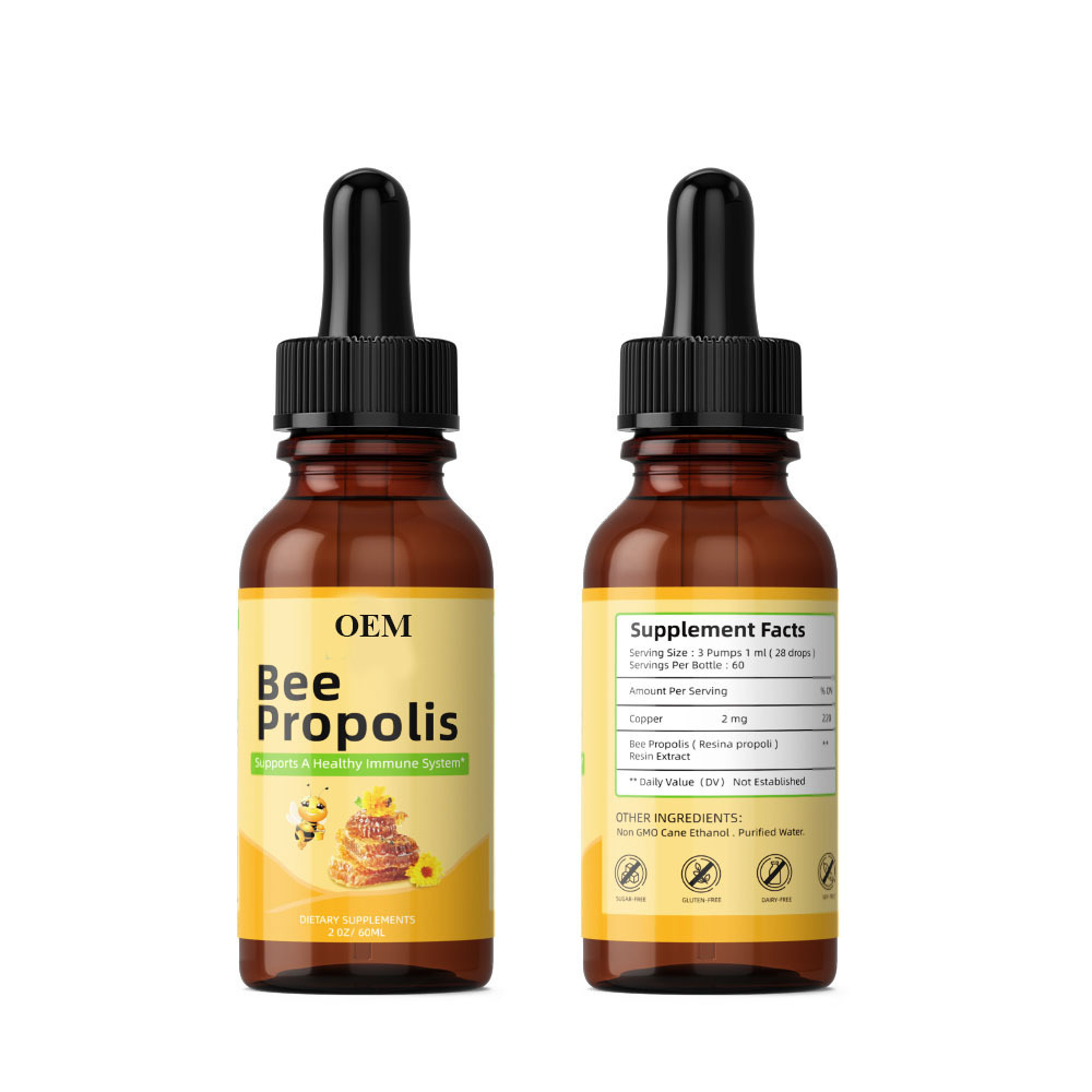 OEM Natural Bee Propolis Extract Advanced Oral Liquid