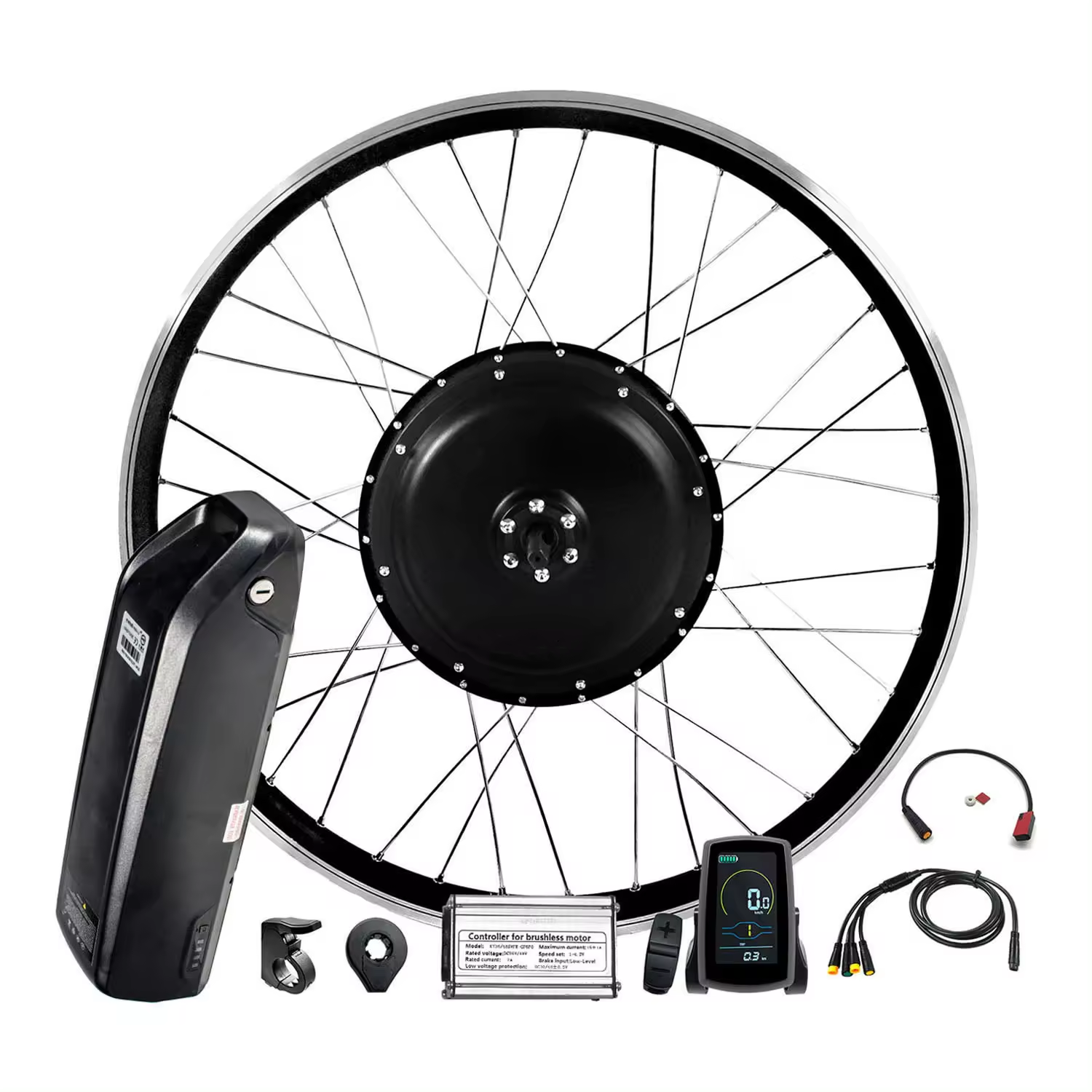 Wholesale 20 Inch 20x4 Fat Tyre Ebike 500w 750w Hub Motor Electric Bike Conversion Kit