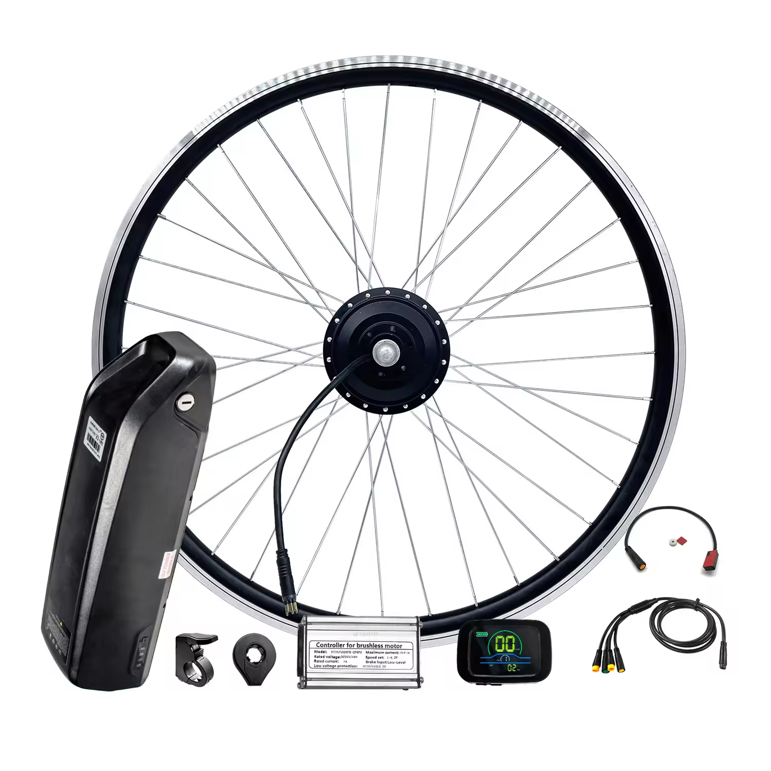 Wholesale 20 Inch 20x4 Fat Tyre Ebike 500w 750w Hub Motor Electric Bike Conversion Kit