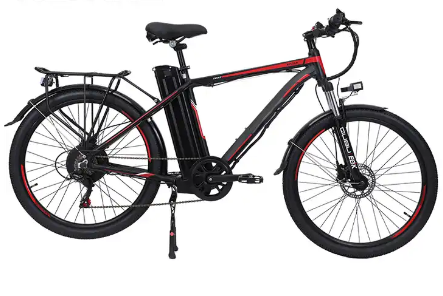 Cityscape Electric Bike 500w 750w Electric City Cruiser Bicycle Up To 40 Miles Removable Battery Shimano 7-speed Ebike