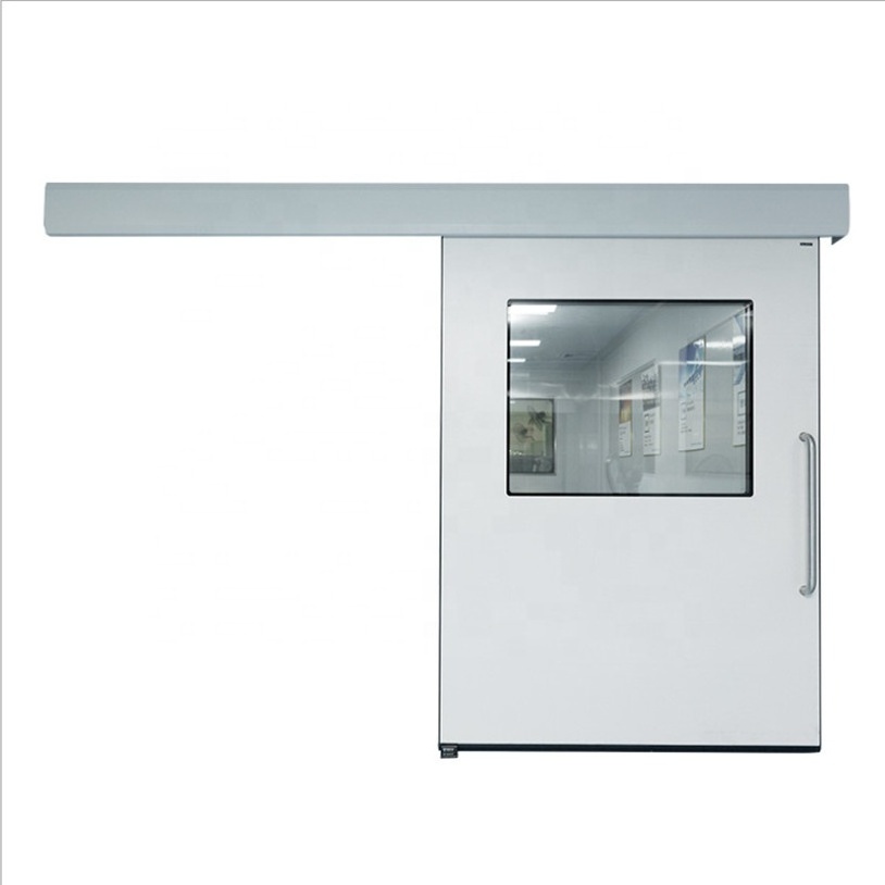 Automatic Steel Hermetic Sensor Swing door Industrial Stainless steel Double Sliding door Food Factory Room Door