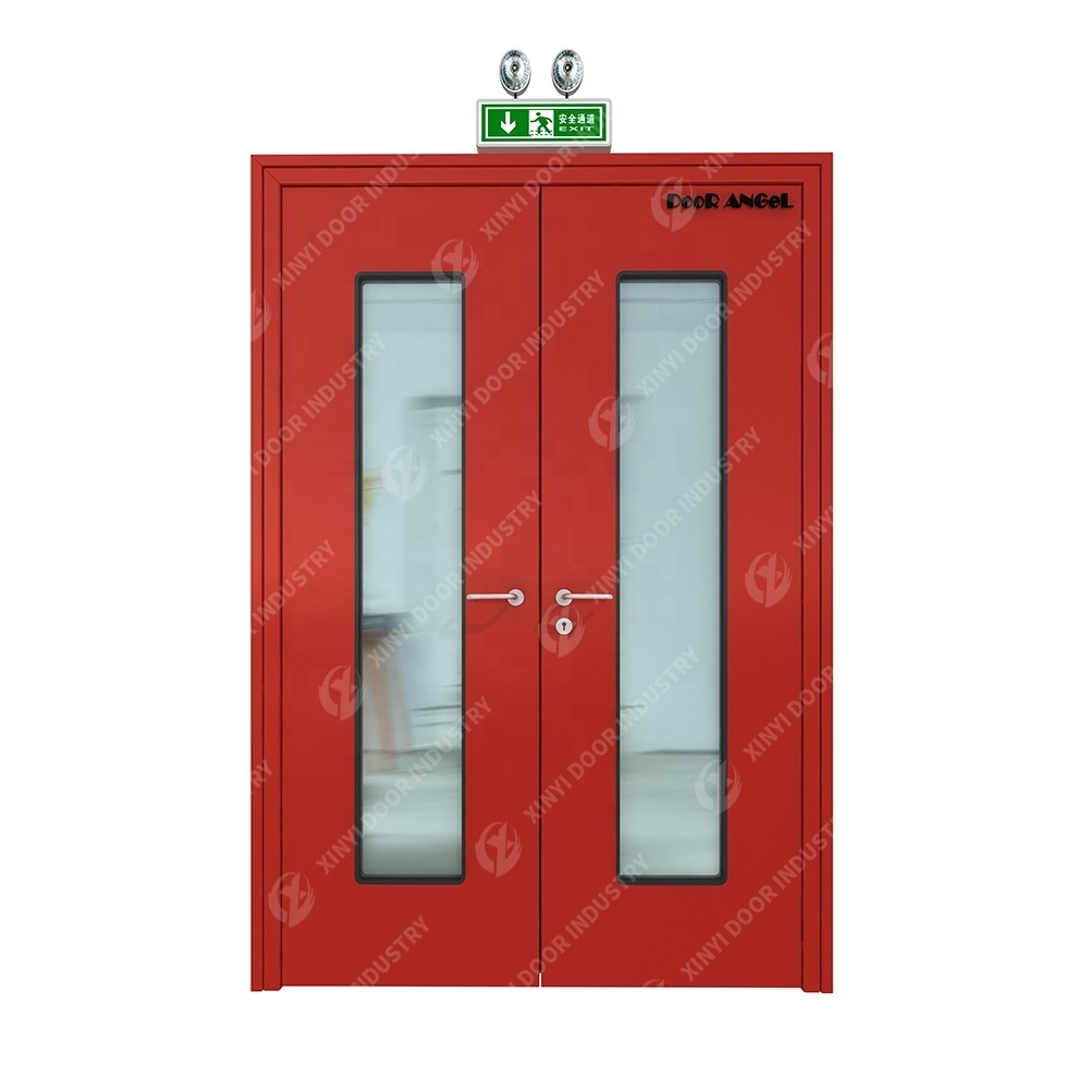 Building Material Door Manufacturer Glass Swing Door Corridor Door