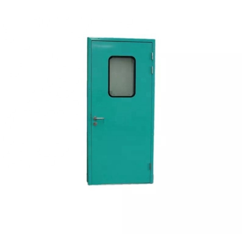 Hot Sale Lowest Price EN Standard Residential Used Commercial Interior Fireproof Fire Door Fire Rated Steel Clean Door