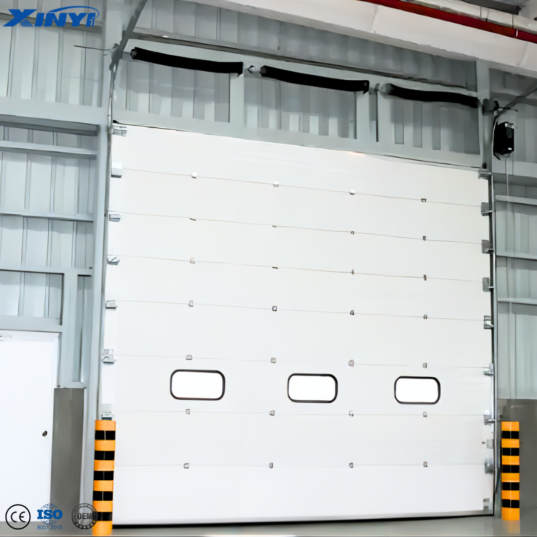 Premium Easy Installation Industrial Logistics Warehouse Steel Roll Up High Speed Sectional Door