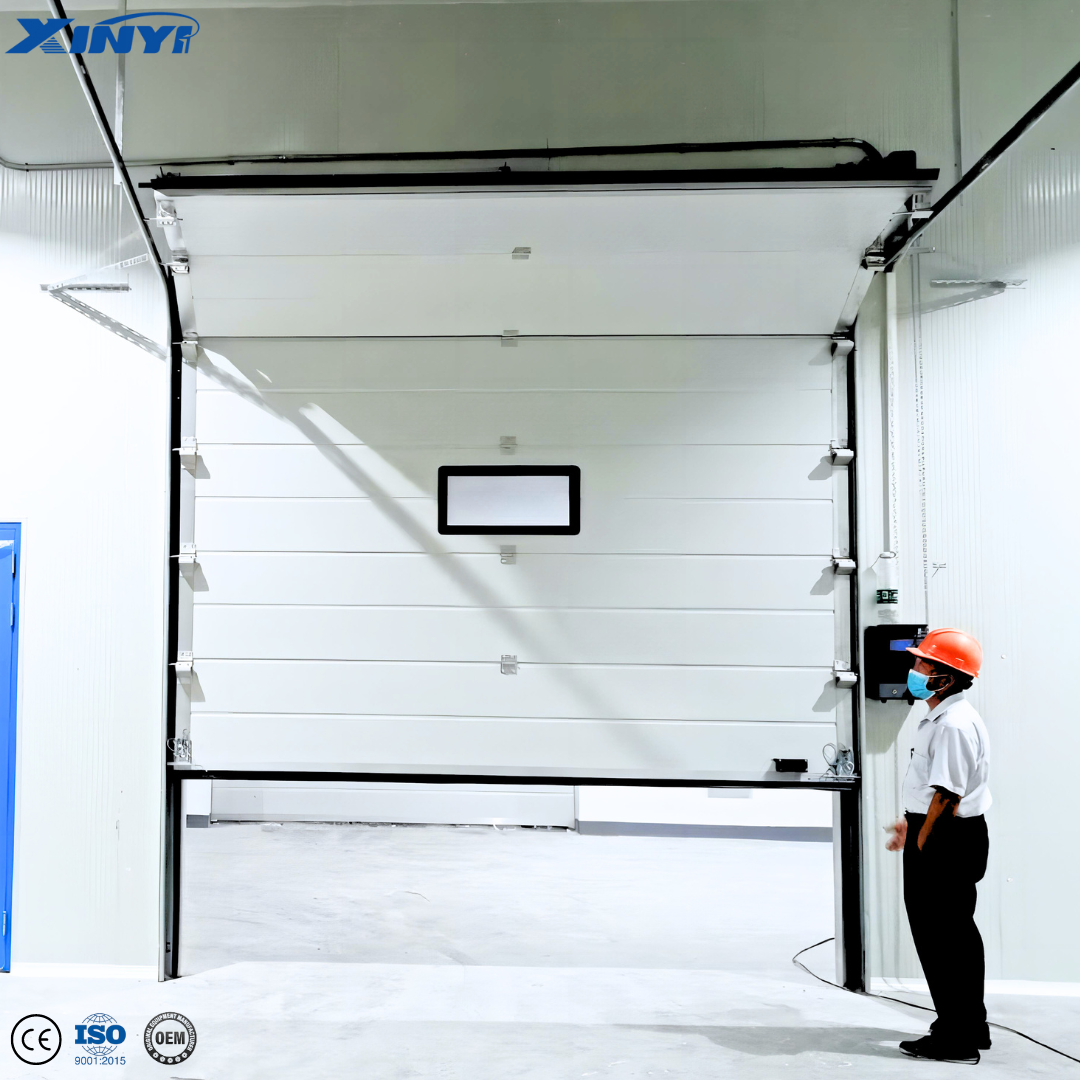 Premium Easy Installation Industrial Logistics Warehouse Steel Roll Up High Speed Sectional Door