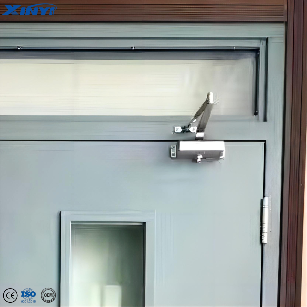 Exit Emergency Exterior Commercial Building Hotel Metal Fireproof Fire Rated Door With Panic Bar