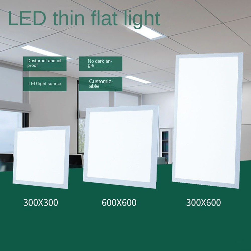 Indoor Recessed Led Ceiling Panel Light Lamp Frameless Surface 60x60 Lighting Commercial Led Panel Light