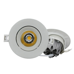 Led Downlight Ultra-thin Cob Surface Mount Panel Surface Mounted Downlight Embedded Slim 3W 6W 10W LED Recessed Lighting Housing