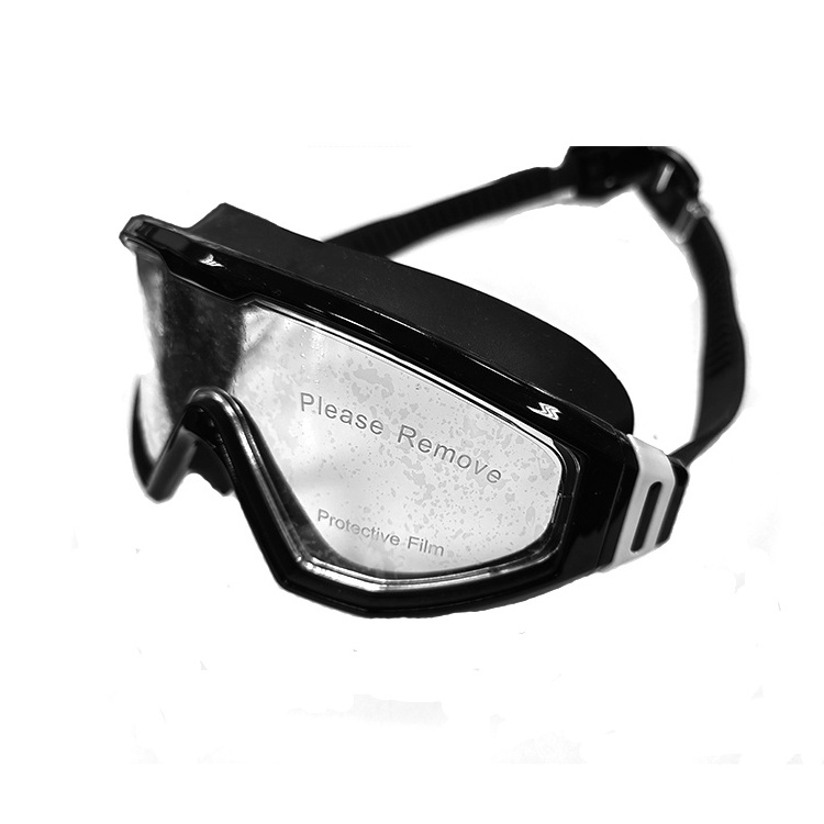 Custom Goggles For Swimming With Nose Cover No Leaking Anti-fog Waterproof Clear Vision Swim Glasses