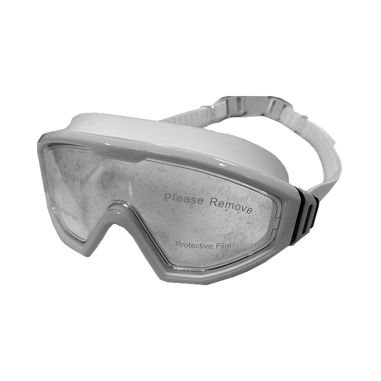 Custom Goggles For Swimming With Nose Cover No Leaking Anti-fog Waterproof Clear Vision Swim Glasses