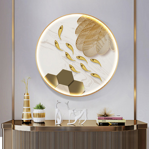 Aluminium alloy with lights smart mirror frame contour decorative line LED light box round square round corner border