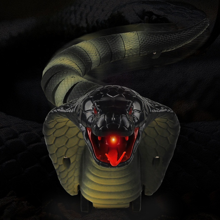 Wholesale Remote Control Snake 2022 Plastic Realistic Snake Toys Rc Animal Toy Halloween Funny Radio Control Rc Toy For Kids