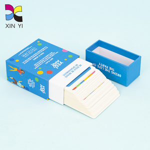 Factory custom flash card printing service affirmation card playing cards in bulk